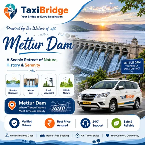 Mettur Dam taxi destination
